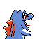 Totodile - Crystal (Back View)