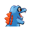 Totodile - Ruby Sapphire (Back View)