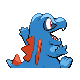 Totodile - Platinum (Back View)