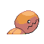 Trapinch - Emerald (Back View)