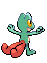 Treecko - Black 2 White 2 Black White Animated (Back View (Shiny))