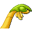 Tropius - Emerald (Back View (Shiny))