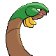 Tropius - HeartGold SoulSilver (Back View)