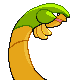 Tropius - Platinum (Back View (Shiny))