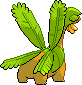 Tropius - Black 2 White 2 Black White Animated (Back View (Shiny))