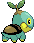 Turtwig - Black 2 White 2 Black White Animated (Back View (Shiny))