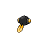 Tympole - Black White (Back View (Shiny))