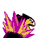 Typhlosion - Crystal (Back View (Shiny))