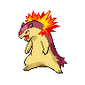 Typhlosion - Black White (Shiny)