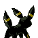 Umbreon - Gold (Back View)