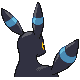 Umbreon - Diamond Pearl (Back View (Shiny))