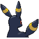 Umbreon - Diamond Pearl (Back View)