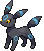 Umbreon - Black 2 White 2 Black White Animated (Shiny)