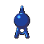Unown - Emerald (Back View (Shiny))