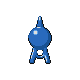Unown - HeartGold SoulSilver (Back View (Shiny))