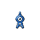 Unown - HeartGold SoulSilver (Shiny)