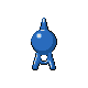Unown - Platinum (Back View (Shiny))