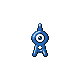 Unown - Platinum (Shiny)