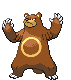 Ursaring - Black 2 White 2 Black White Animated (Normal)