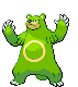 Ursaring - Black 2 White 2 Black White Animated (Shiny)