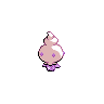 Vanillite - Black White (Back View (Shiny))