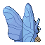 Venomoth - FireRed LeafGreen (Back View (Shiny))
