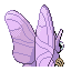 Venomoth - FireRed LeafGreen (Back View)