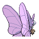 Venomoth - Diamond Pearl (Back View)