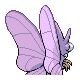 Venomoth - Platinum (Back View)