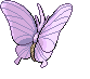Venomoth - Black 2 White 2 Black White Animated (Back View)