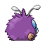 Venonat - Ruby Sapphire (Back View (Shiny))