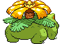 Venusaur - Black 2 White 2 Black White Animated (Back View (Shiny))