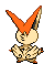Victini - Black 2 White 2 Black White Animated (Back View)