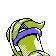 Victreebel - Silver (Back View (Shiny))