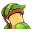 Victreebel - FireRed LeafGreen (Back View)