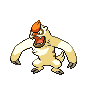 Vigoroth - Black White (Shiny)