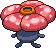 Vileplume - Black 2 White 2 Black White Animated (Back View)