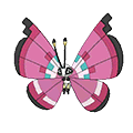 Vivillon - Omega Ruby Alpha Sapphire (Shiny)