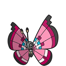 Vivillon - Scarlet Violet