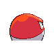 Voltorb - Platinum (Back View)
