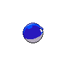 Voltorb - Black White (Back View (Shiny))