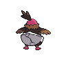 Vullaby - Black White (Back View (Shiny))