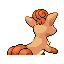 Vulpix - FireRed LeafGreen (Back View)