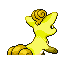 Vulpix - Ruby Sapphire (Back View (Shiny))