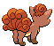 Vulpix - Black 2 White 2 Black White Animated (Back View)