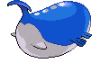 Wailord - Black 2 White 2 Black White Animated (Back View)