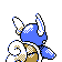 Wartortle - Crystal (Back View)