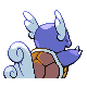 Wartortle - HeartGold SoulSilver (Back View)