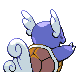 Wartortle - Platinum (Back View)