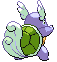 Wartortle - Black 2 White 2 Black White Animated (Back View (Shiny))